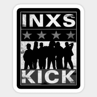 Inxs kick Sticker